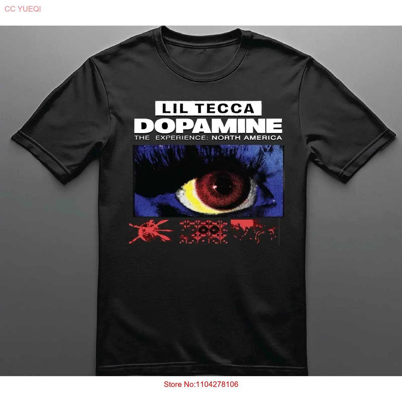 Vintage Fashion News - Футболка Lil Tecca DOPAMINE The Experience