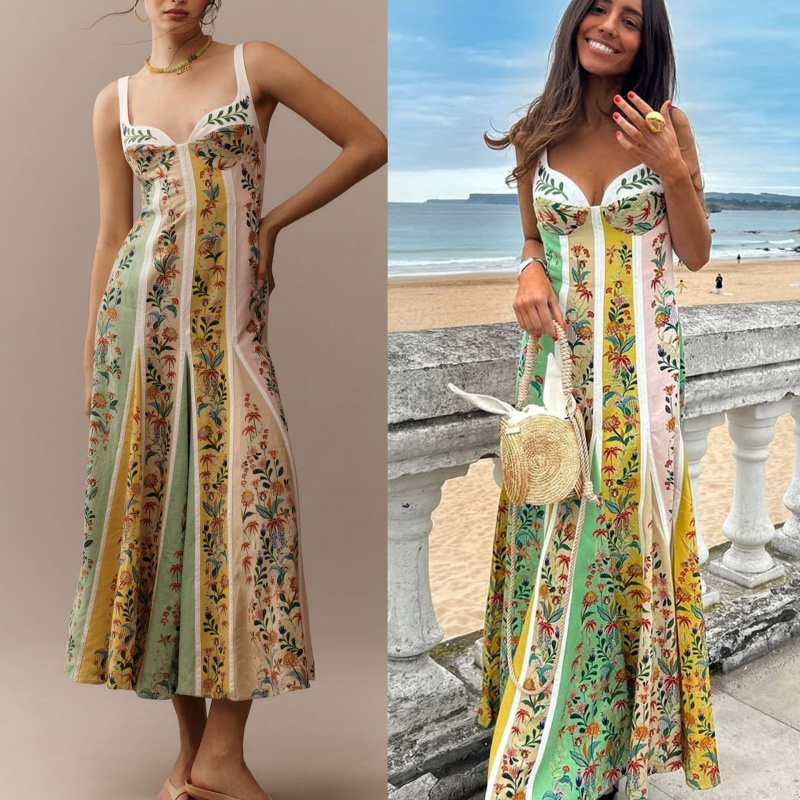 V Vintage Fashion - Модные элегантные женские платья без рукавов