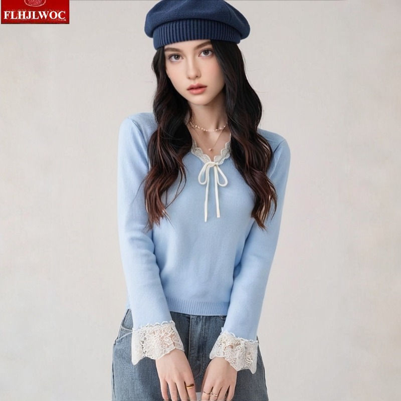 Vintage Fashion In Japan - Топы с галстуком-бабочкой, джемперы, пуловеры, новогодняя