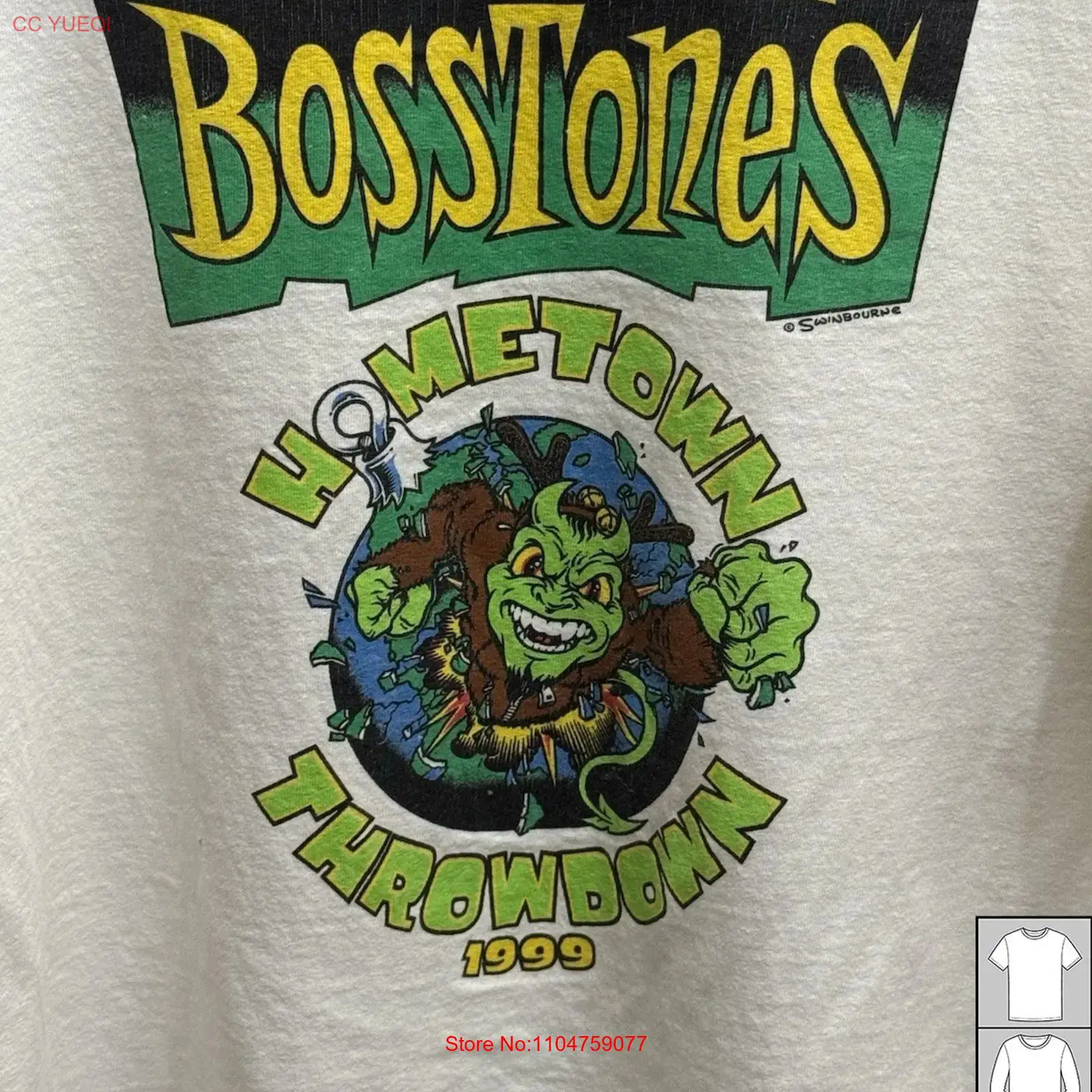 Vintage Fashion News - Новая футболка Mighty Bosstones Hometown Throwdown