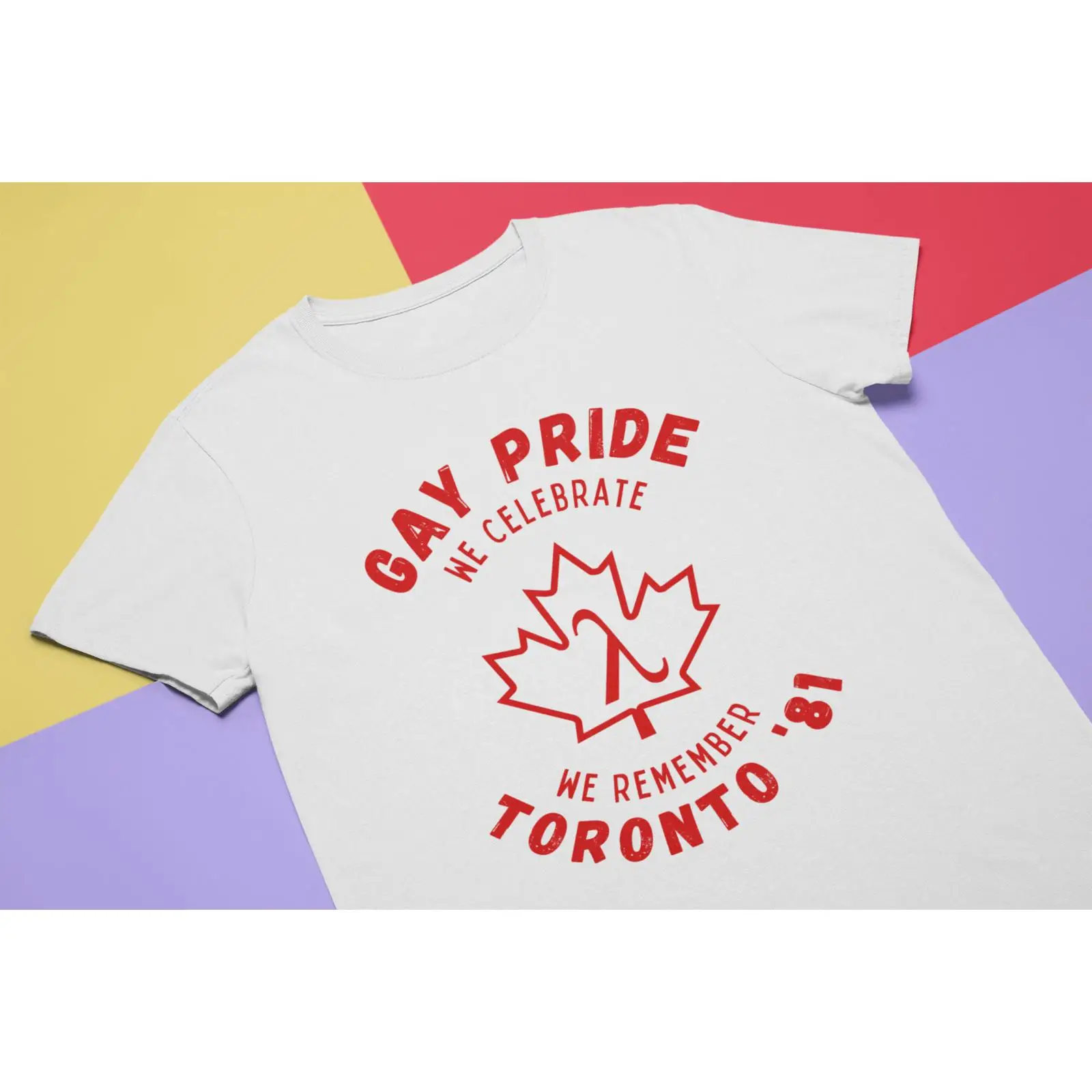 Vintage Fashion Toronto - Винтажная футболка Gay Pride Toronto 39/81