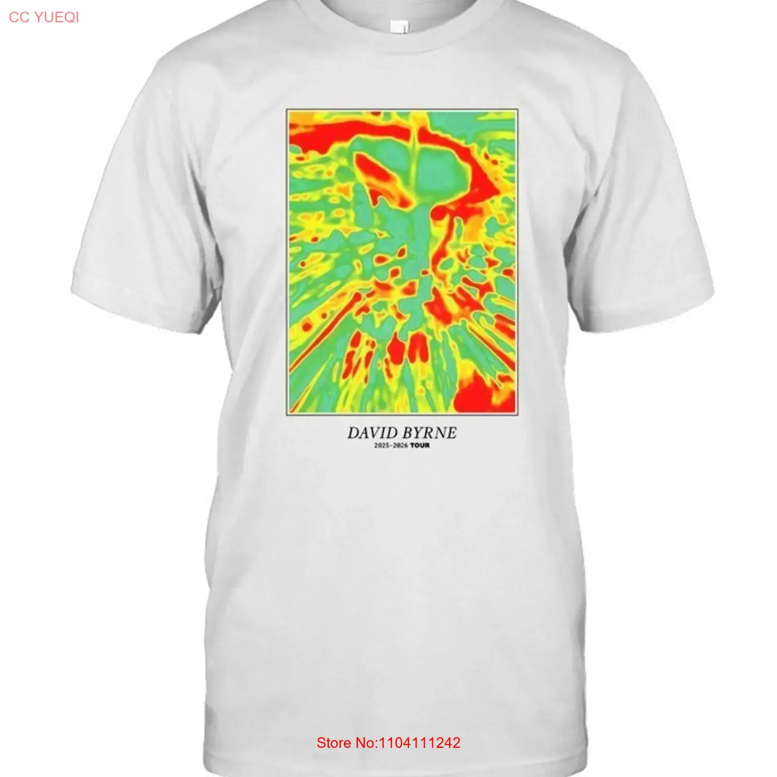Vintage Fashion In 2025 - Футболка David Byrne 2025 2026 Tour