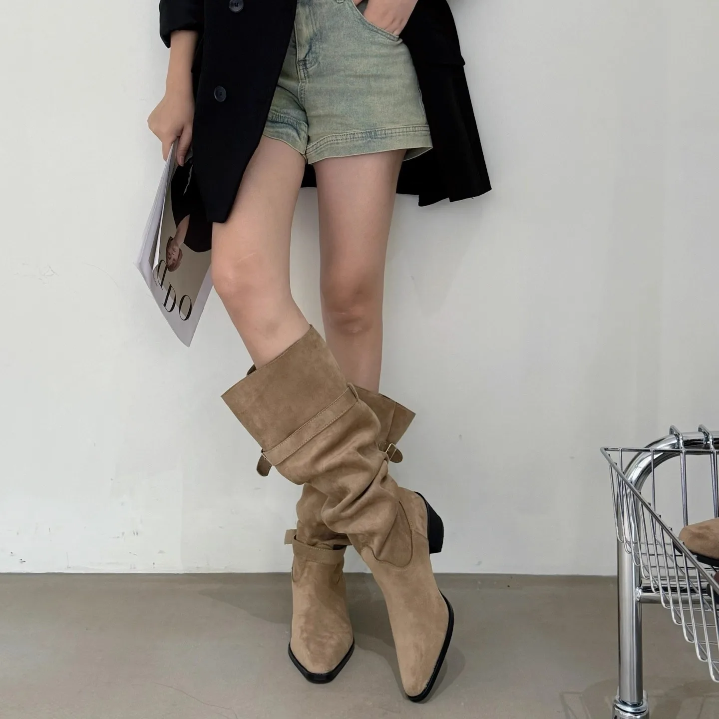 Винтажные замшевые женские брю – обзор и цена Vintage Fashion Ladies