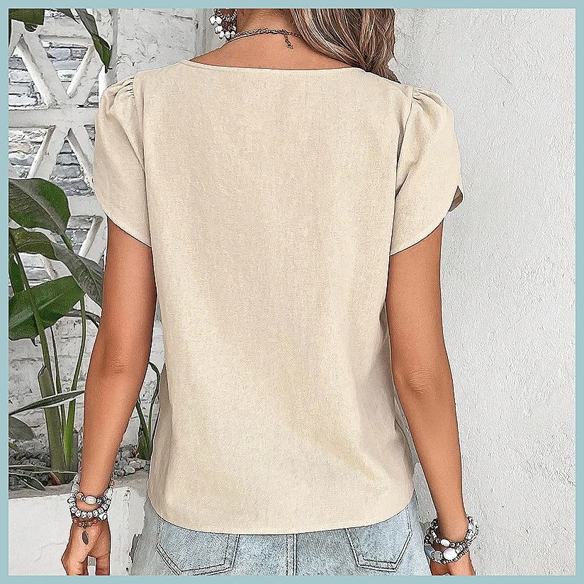Летняя винтажная однотонная бл – обзор и цена Usa Vintage Fashion